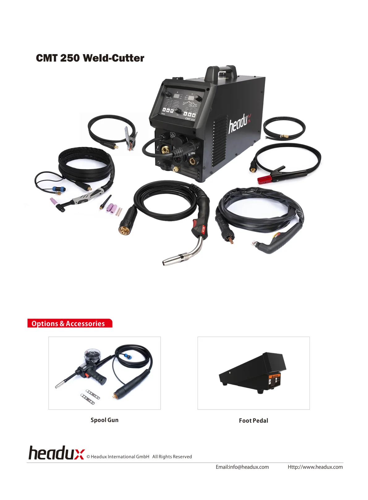 CMT 250 Product Catalogue - page 4 of 4
