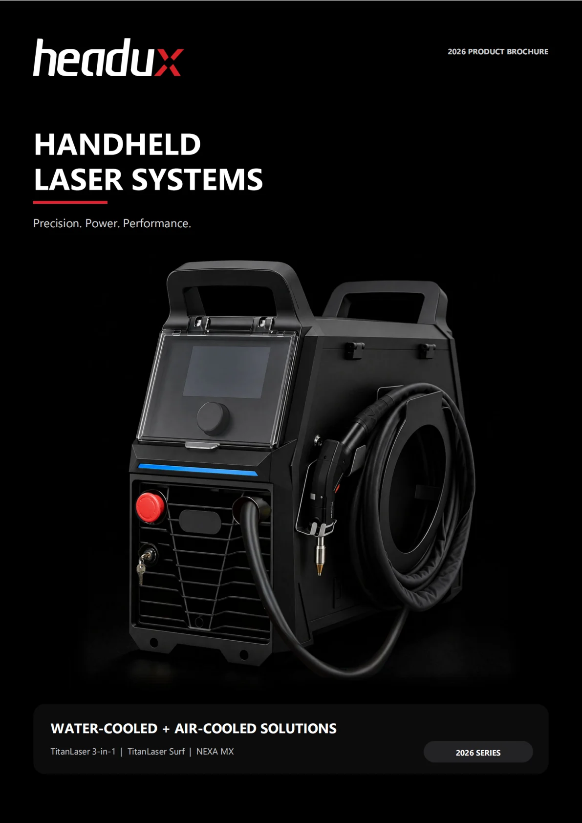 HEADUX Handheld Laser 2026 - TitanLaser and NEXA MX - page 1 of 17