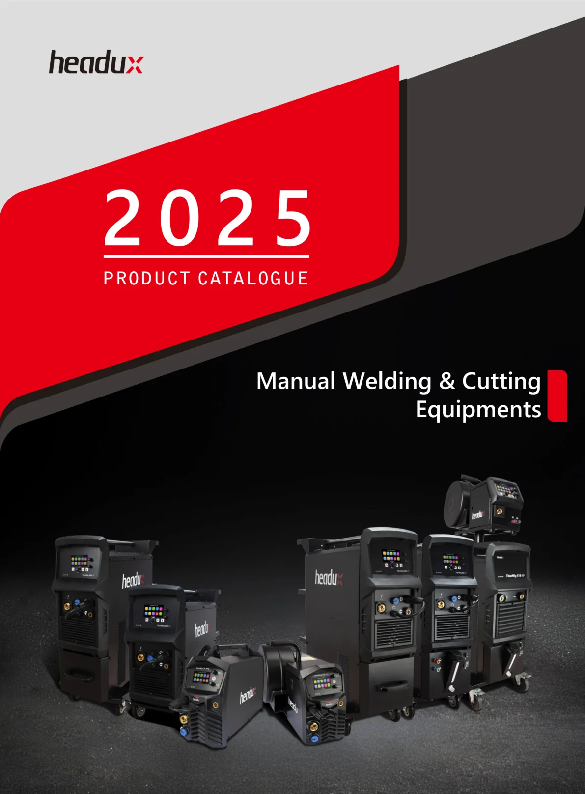 Cover of HEADUX Product Catalogue 2025