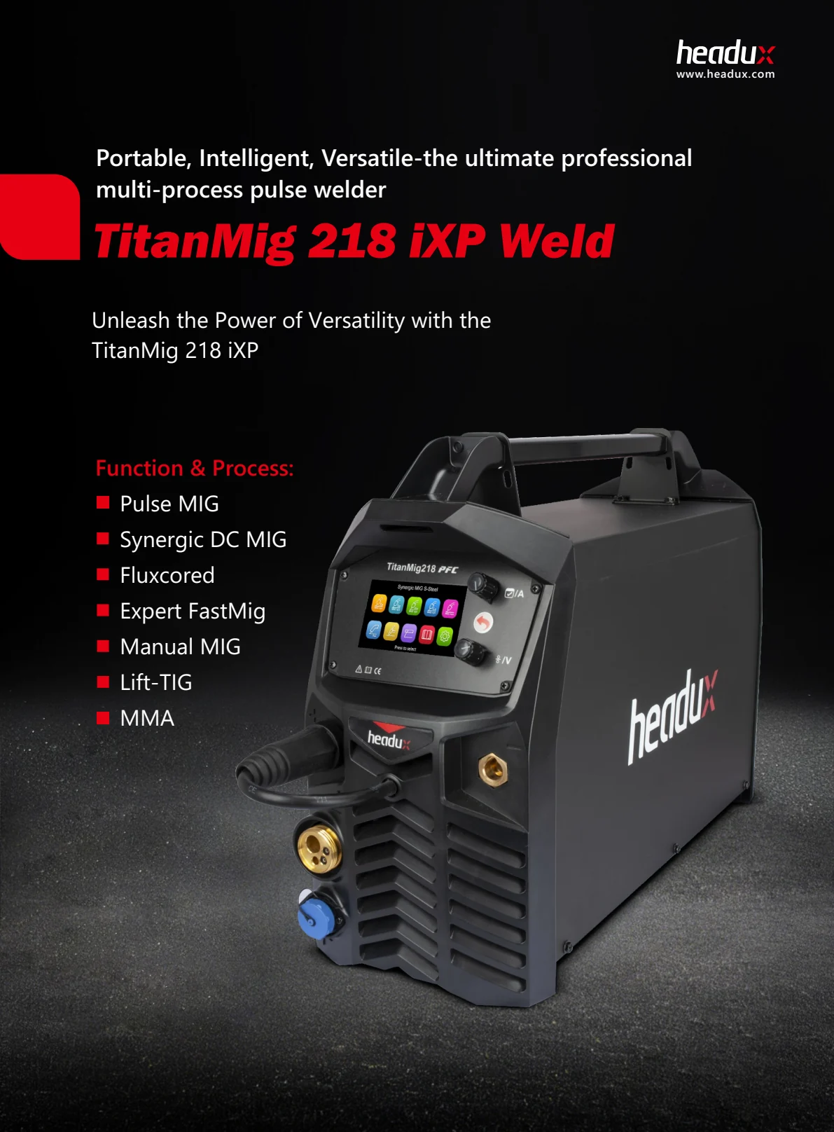 Cover of TitanMig 218 iXP Product Catalogue
