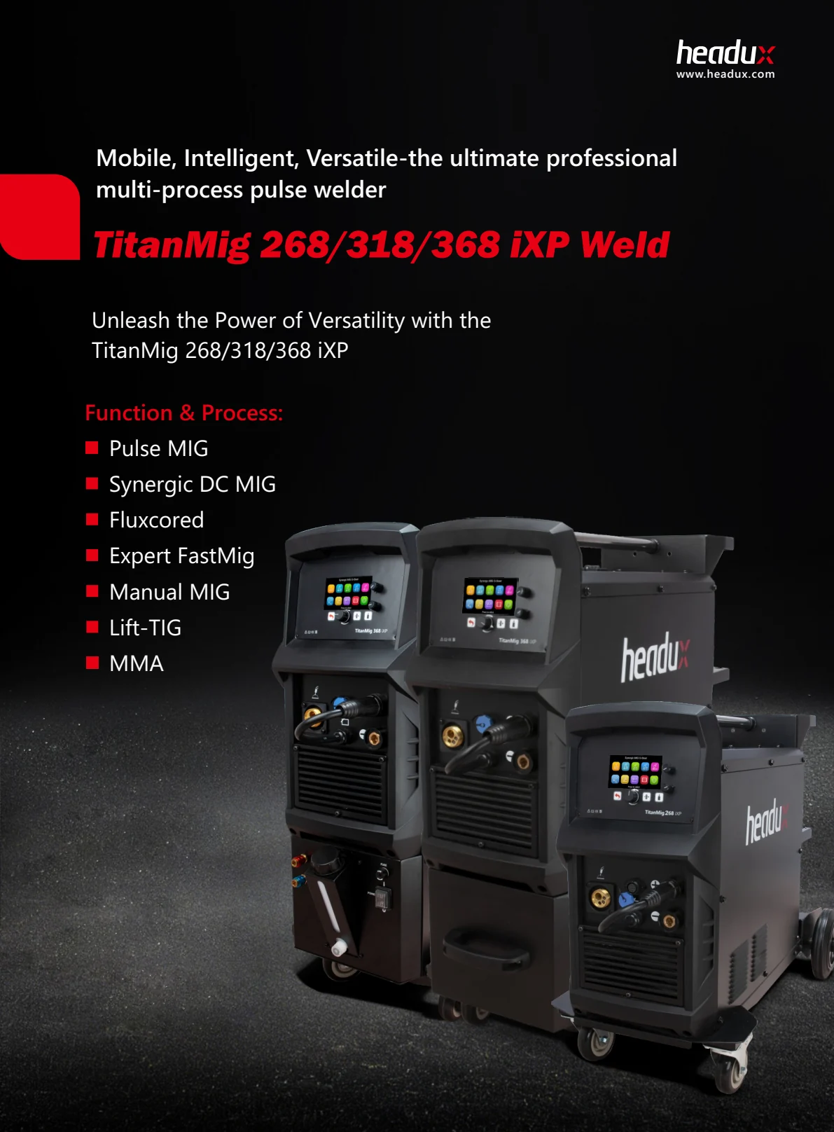 Cover of TitanMig 268/318/368 iXP Product Catalogue